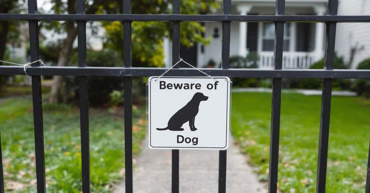 122323 Simple Home Safety Tips Beware of Dog